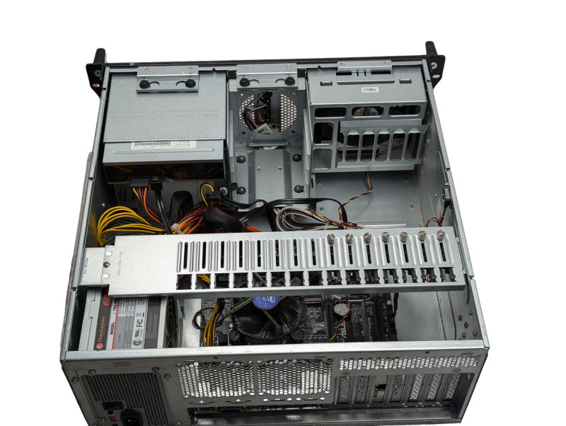 Custom 4U Rack PC ASUS PRIME H270M-PLUS USB-C Intel Core i5-6500 16GB RAM  -