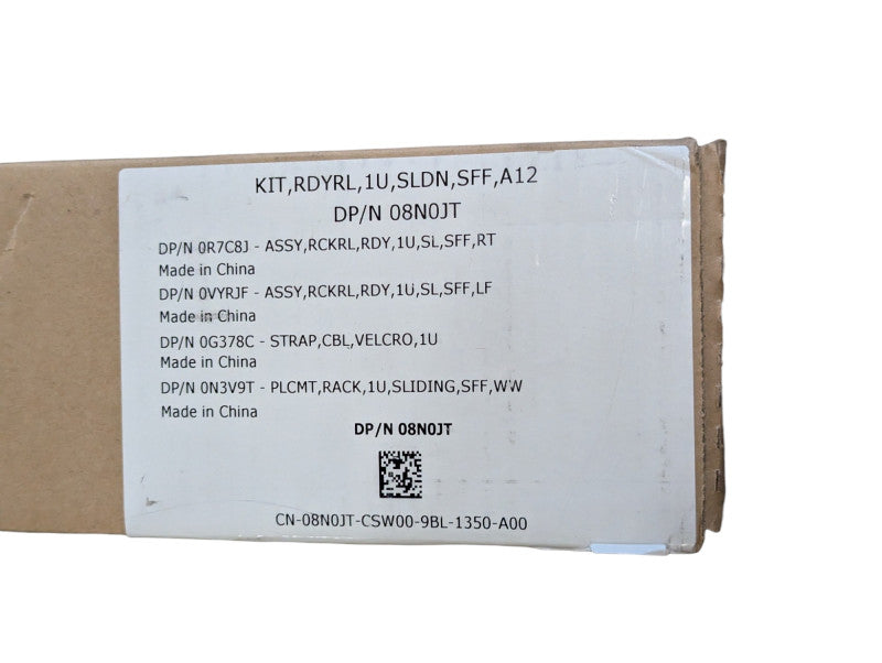 Dell PowerEdge 1U Server Rail Kit KIT RDYRL 1U SLDN SFF A12 08N0JT R340 etc -