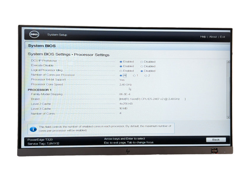 DELL PowerEdge T320 Intel Xeon E5-2407 v2 @ 2.40Ghz 64GB RAM & H310 RAID  -