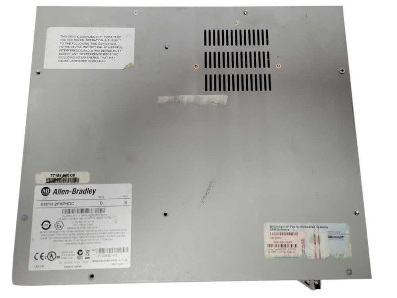 Allen Bradley 6181H-2PXPHDC Series Integrated industrial Computer, READ !