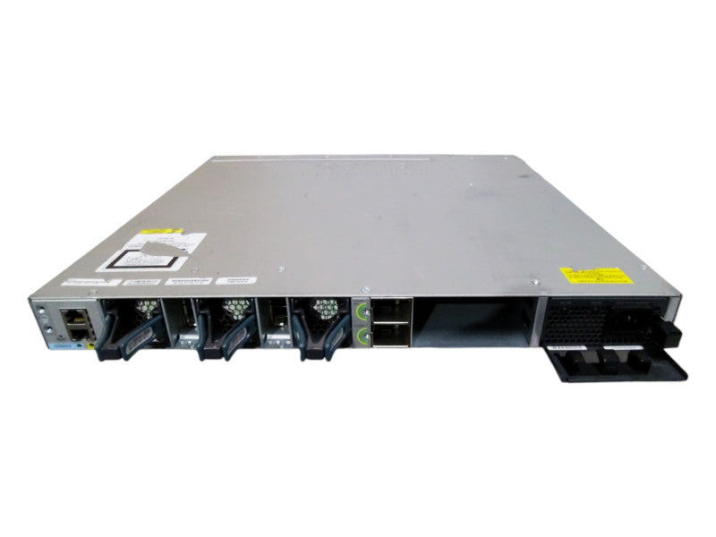 Cisco WS-C3850-48T-E, 48 Port Managed Network Switch, C3850-NM-4-1G