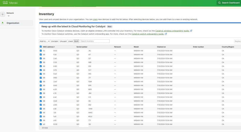 Cisco Meraki MX64W MX64W-HW Cloud Managed Security Firewall Appliance, READ Q_