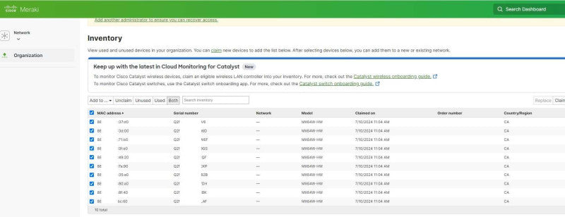 Cisco Meraki MX64W MX64W-HW Cloud Managed Security Firewall Appliance, READ Q_