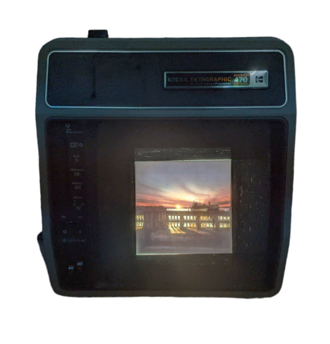 Kodak Ektagraphic Model 470 | AudioViewer / Projector | No Film Carousel