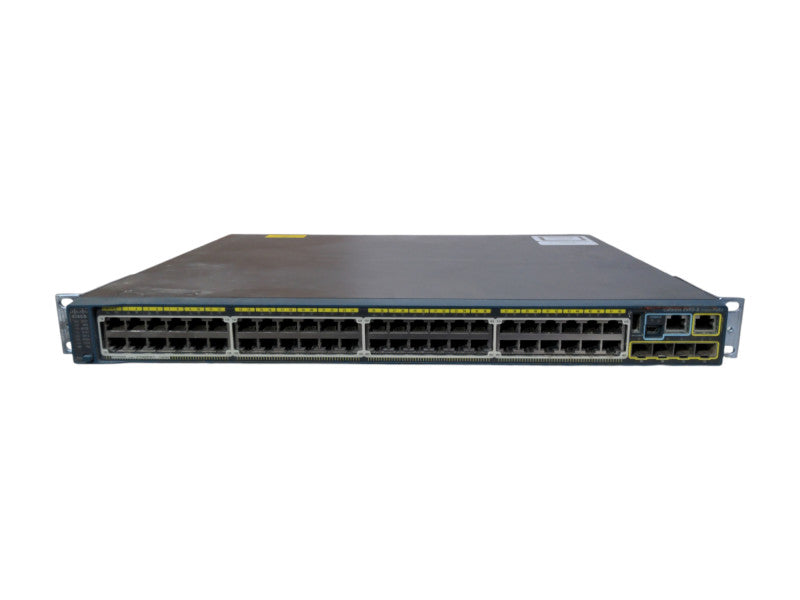 Cisco WS-C2960S-48FPS-L 48-Port Gigabit PoE w/ 4x SFP Network Switch