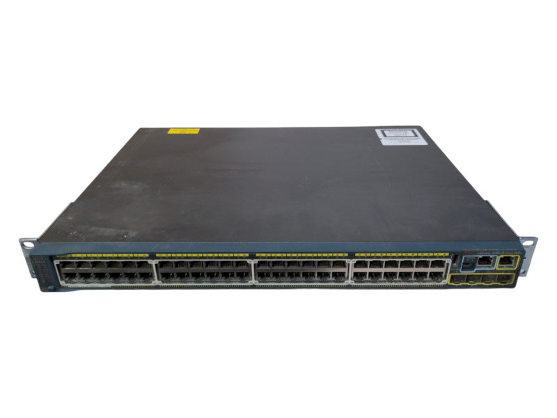 Cisco WS-C2960S-48FPS-L 48-Port Gigabit PoE w/ 4x SFP Network Switch