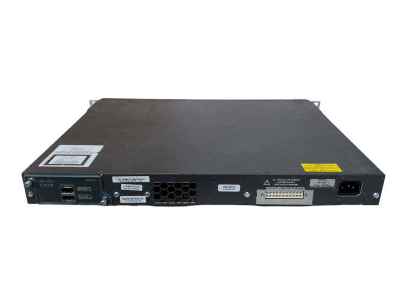 Cisco WS-C2960S-48FPS-L 48-Port Gigabit PoE w/ 4x SFP Network Switch