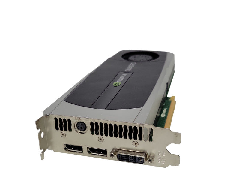 NVIDIA Quadro 5000 2GB GDDR5 2x Display Port 1x DVI PCIE Graphics Card _