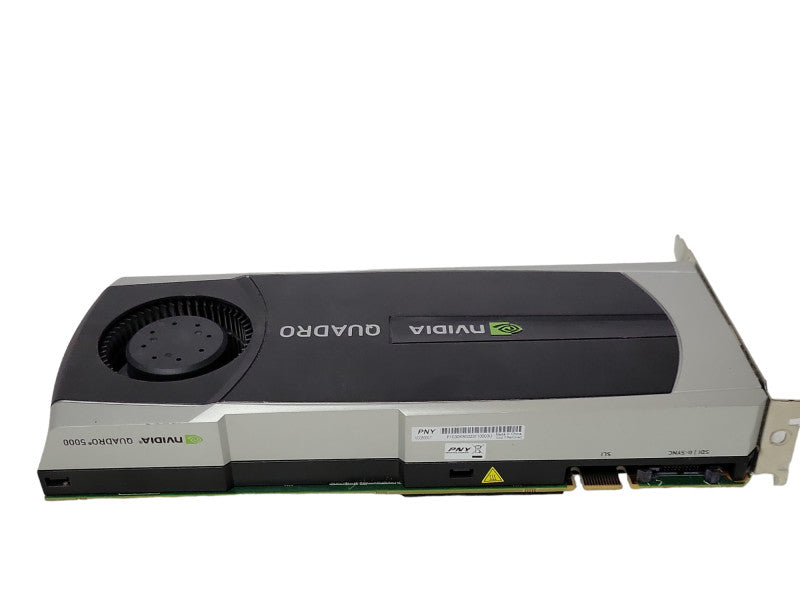 NVIDIA Quadro 5000 2GB GDDR5 2x Display Port 1x DVI PCIE Graphics Card _