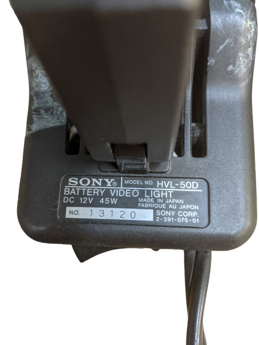 Sony HVL-50D | Battery Video Light