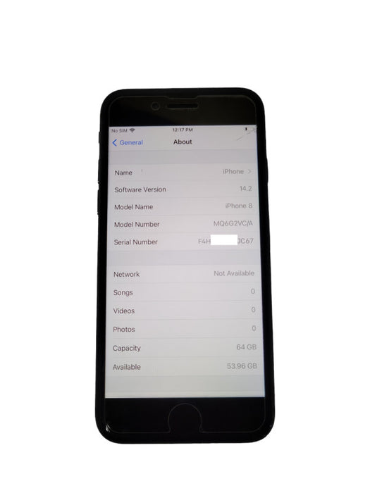 Apple iPhone 8 64GB Unlocked Smart Phone _