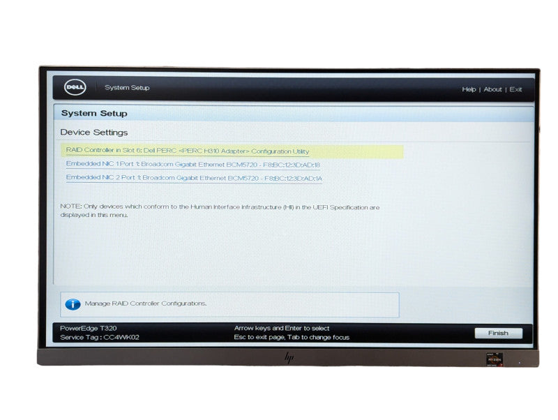 DELL PowerEdge T320 Intel Xeon E5-1410 0 @2.80Ghz 24GB RAM H310 RAID  -