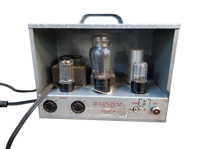 Knight 93 SZ 350 Vintage Tube PA Head for Harmonica @