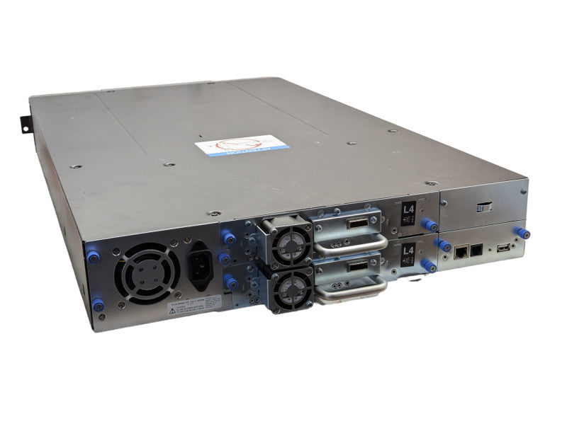 DELL PowerVault TL2000 Tape Library 2U 24 BAY NO TAPES 2x IBM LTO 4  Q-