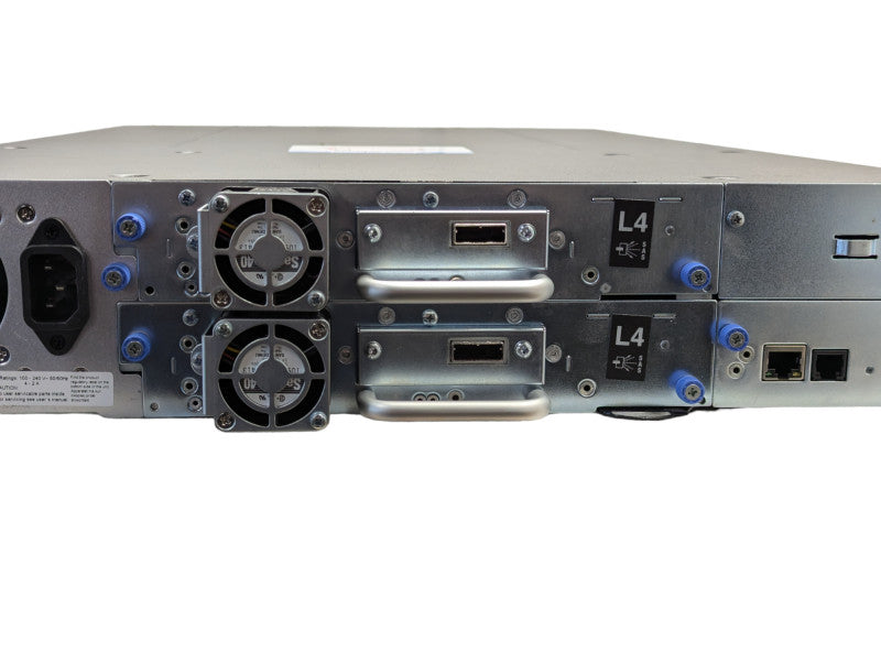 DELL PowerVault TL2000 Tape Library 2U 24 BAY NO TAPES 2x IBM LTO 4  Q-