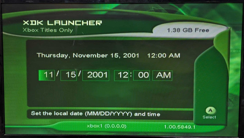 Original Microsoft Xbox Development Kit, Console Only