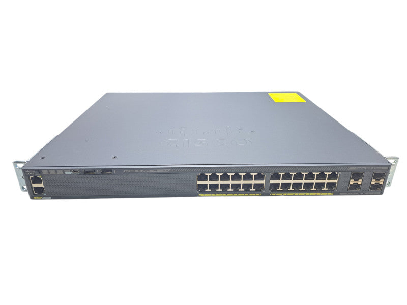 Cisco WS-C2960X-24PS-L V06 | 24-Port Gigabit PoE+ 370W Switch | 4x SFP