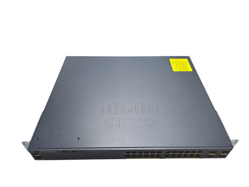 Cisco WS-C2960X-24PS-L V06 | 24-Port Gigabit PoE+ 370W Switch | 4x SFP