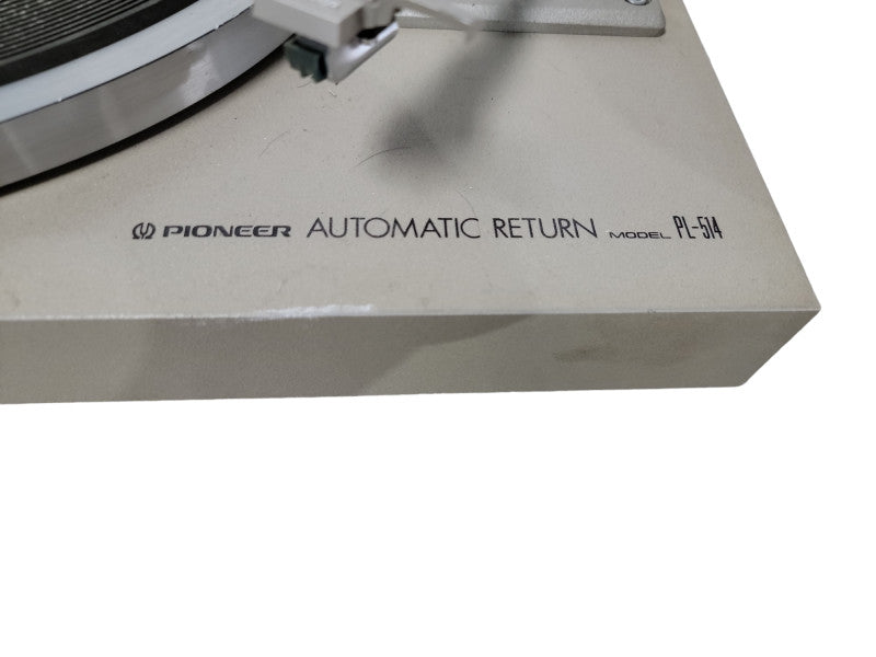 VINTAGE Pioneer PL-514 Two Speed Belt-Drive Turntable| FOR PARTS
