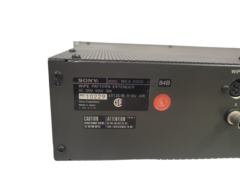 Sony Wipe Pattern Extender WEX-2000 %