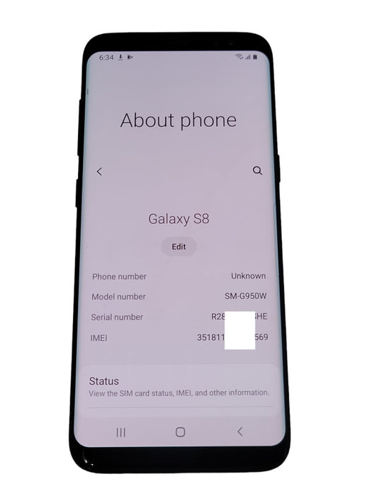 Samsung Galaxy S8 64GB Smart Phone, READ _