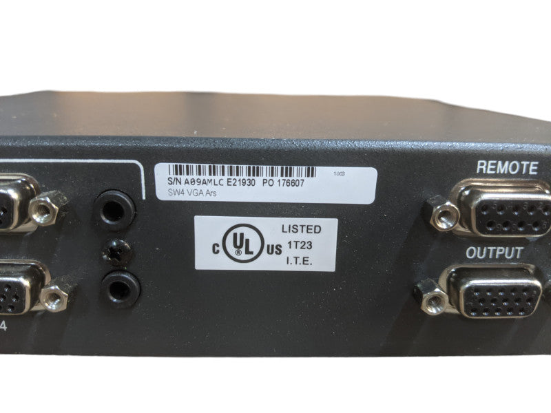 Extron SW VGA/Ars SERIES | VGA/AUDIO Switcher