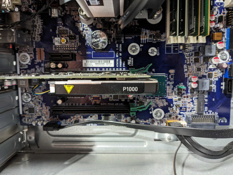HP Z240 Workstation, Xeon E3-1225 v5 3.30GHz 4C, 32GB DDR4, 2TB HDD, P1000