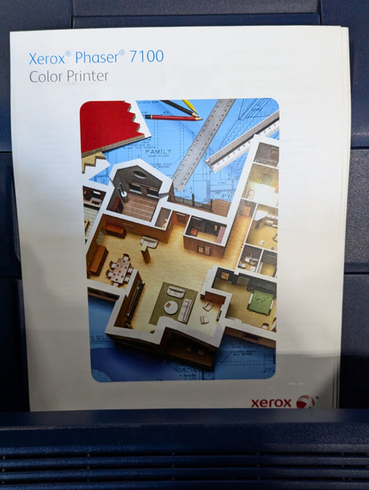 Xerox Phaser 7100 Color Laser Printer Please READ -