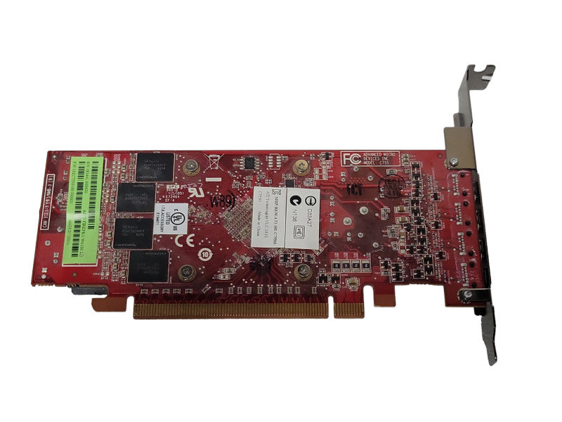 AMD FirePro W4100 2GB GDDR5 Graphics Card 4x Mini DisplayPort _