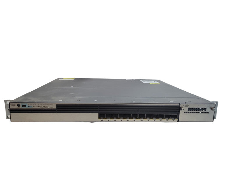 Cisco Catalyst 3750X WS-C3750X-12S-S 12-Port GbE SFP IPBase Managed Switch %