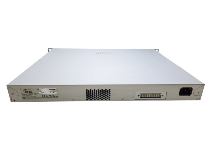 Cisco Meraki MS220-48LP 48-Port PoE+ Gigabit Cloud Managed Switch - Unclaimed