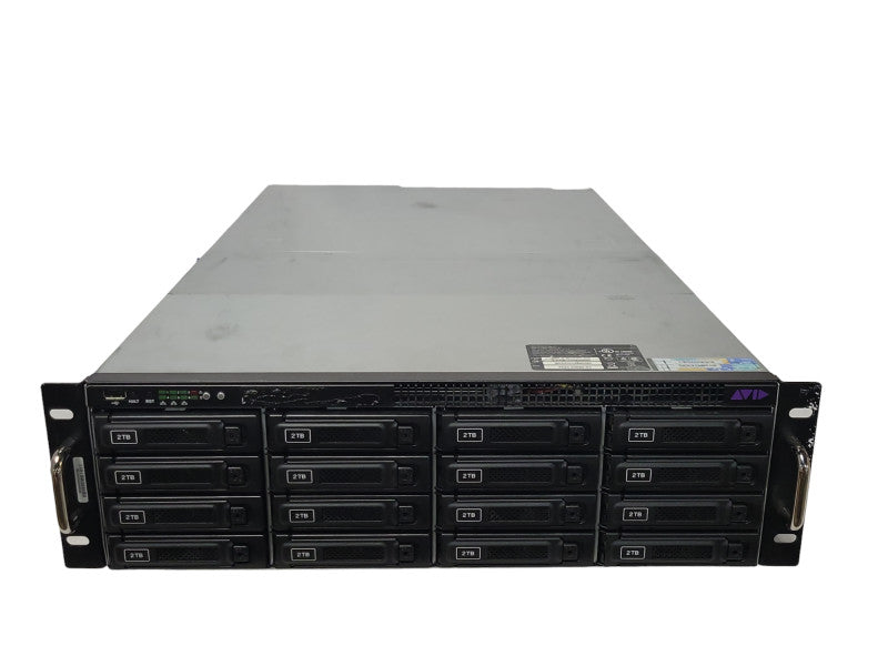 Avid Technologies 7020-30085-XX 18x Bays Storage server with 8x 2TB HDDs _