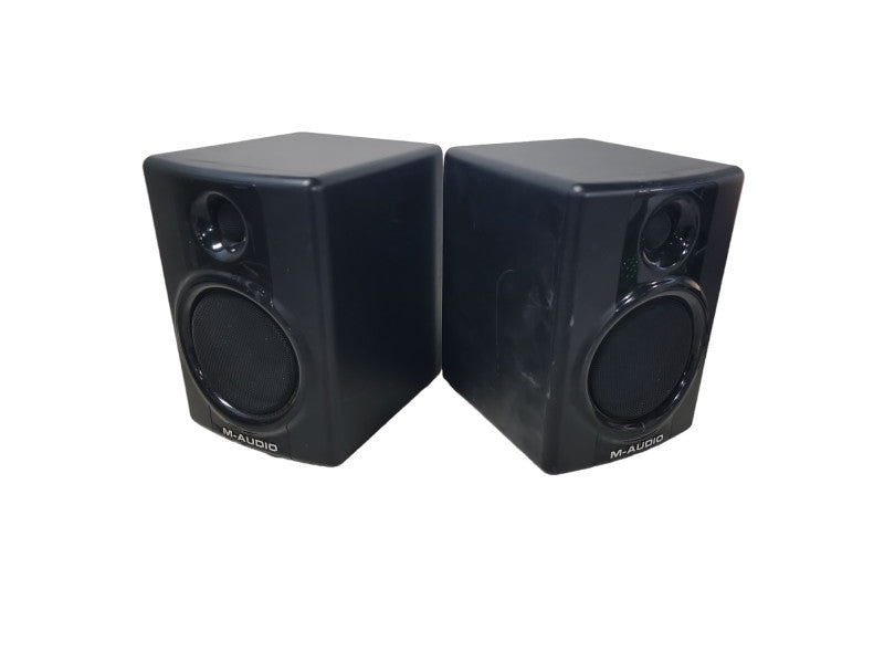 2x Right M-Audio Studiophile AV 40 Desktop Speakers Studio Monitors