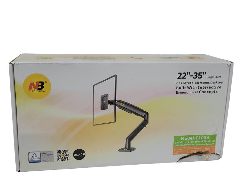 NB F100A Monitor Desk Mount 22\\"-35\\" READ _