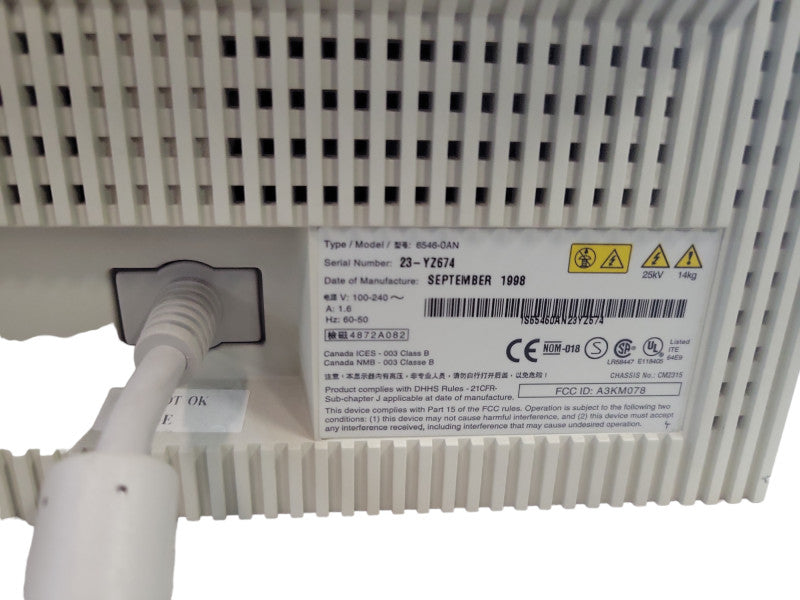 IBM G52 Type 6546 13.5\\" - 1024x768 @ 85HZ %