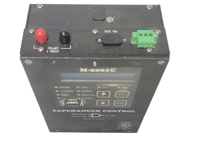 M-2001C Tapchanger Control for transformers and regulators, READ _