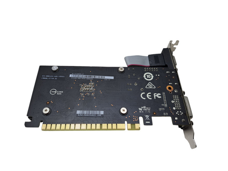 MSI NVIDIA GT 710 | 2GB PCI-E Silent Graphics Card | VGA HDMI DVI