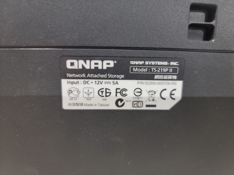 QNAP TS-219P II 2-Bay Network Attached Storage| READ