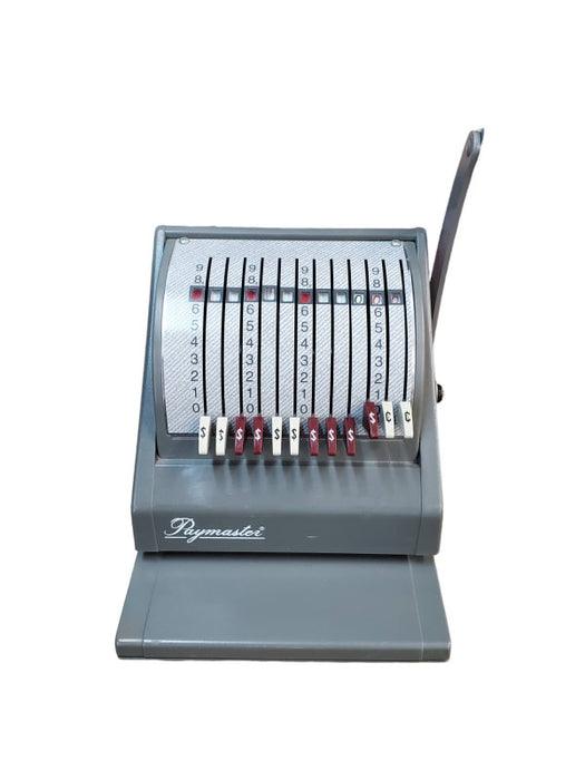 Paymaster 9012-12 12-Column Cheque Writer @
