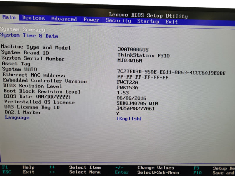 Lenovo P310 - Xeon E3-1245 v5 | 8GB RAM | 3TB WD RED %
