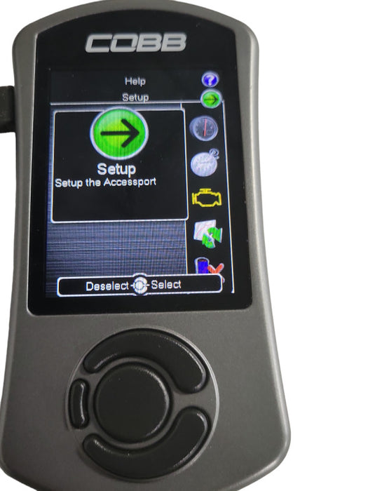 Cobb accessport Subaru WRX with Data cable and Case, READ _