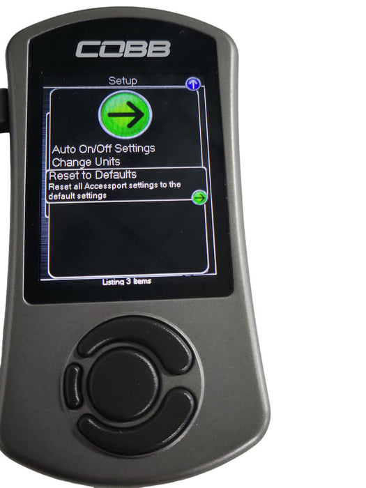 Cobb accessport Subaru WRX with Data cable and Case, READ _