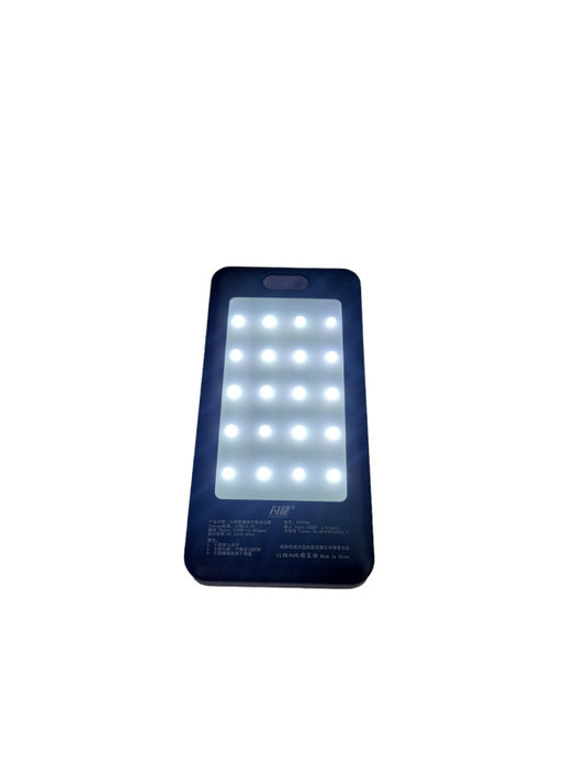 50000Mah battery Bank (TYPE-C / LIGHTNING / MICRO USB) + LED LIGHT / SOLAR %