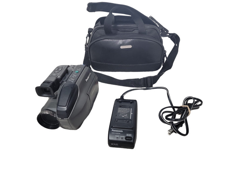 Panasonic Palmcorder VHSC Model PV-L450D-K W/ Carry Bag, Battery and Chager