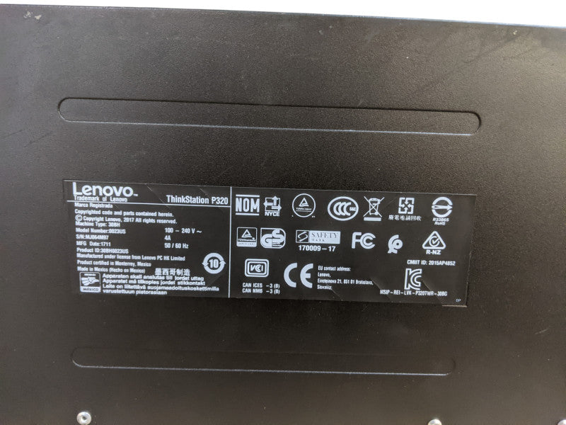 Lenovo ThinkStation P320 | Xeon E3-1245v5 | 32GB DDR4 | No HDD