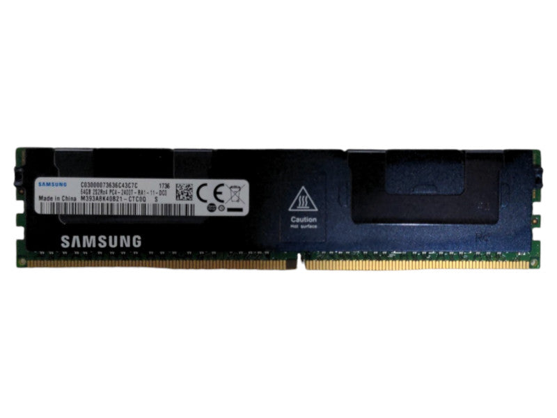 Samsung 64GB 2S2Rx4 PC4-2400T-RA1 DDR4, Server Memory With Heatsink Q