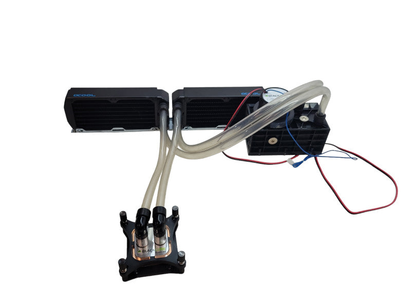 2U LGA2066 Liquid Cooling Setup %