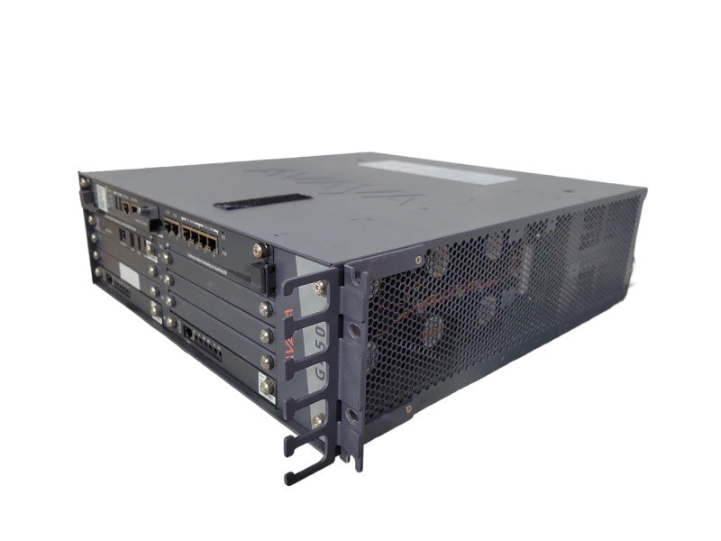 Avaya G450 Chassis w/ 2x MM710B, S8300 | 2x PSU !