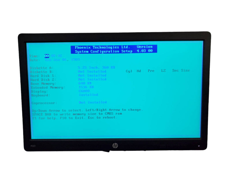 Packard Bell Pack-Mate III Vintage Desktop 80286 CPU 2MB RAM NO HDD @