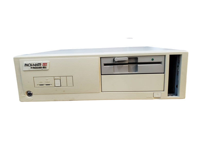 Packard Bell Pack-Mate III Vintage Desktop 80286 CPU 2MB RAM NO HDD @
